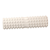 Maxbell Yoga Column Foam Roller Pliable for Gym Equipment Body Stretching Sport White