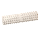 Maxbell Yoga Column Foam Roller Pliable for Gym Equipment Body Stretching Sport White