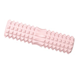 Maxbell Yoga Column Foam Roller Pliable for Gym Equipment Body Stretching Sport Pink