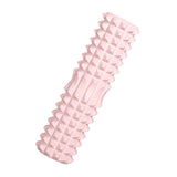 Maxbell Yoga Column Foam Roller Pliable for Gym Equipment Body Stretching Sport Pink