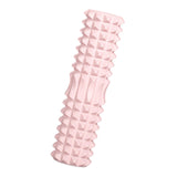 Maxbell Yoga Column Foam Roller Pliable for Gym Equipment Body Stretching Sport Pink