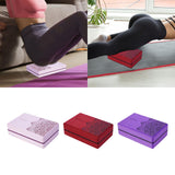 Maxbell Yoga Block High Density EVA Foam Blocks Balance Trainer Non Slip for Fitness Pink