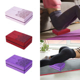 Maxbell Yoga Block High Density EVA Foam Blocks Balance Trainer Non Slip for Fitness Pink