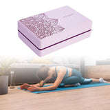 Maxbell Yoga Block High Density EVA Foam Blocks Balance Trainer Non Slip for Fitness Pink