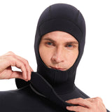 Maxbell Wetsuit Hood Dive Cap Women Men 5mm Neoprene Scuba Diving Hood for Canoeing M