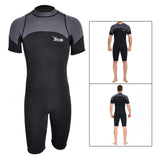 Maxbell Neoprene 3mm Men Wetsuit Scuba Diving Suit Keep Warm Shorts for Kayaking M