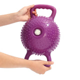 Maxbell Yoga Kettlebells Training Aid Exercise Workout for Fitness Squats Lift Hips Violet