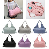 Maxbell Portable Women Gym Bag Sports Duffel Bag Luggage Bag for Outddor Workout Green