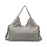 Maxbell Portable Women Gym Bag Sports Duffel Bag Luggage Bag for Outddor Workout Gray