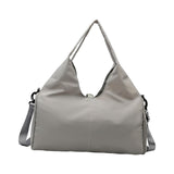 Maxbell Portable Women Gym Bag Sports Duffel Bag Luggage Bag for Outddor Workout Gray