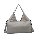 Maxbell Portable Women Gym Bag Sports Duffel Bag Luggage Bag for Outddor Workout Gray