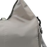 Maxbell Portable Women Gym Bag Sports Duffel Bag Luggage Bag for Outddor Workout Gray