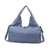 Maxbell Portable Women Gym Bag Sports Duffel Bag Luggage Bag for Outddor Workout Blue