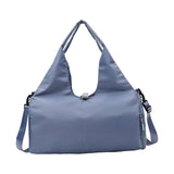 Maxbell Portable Women Gym Bag Sports Duffel Bag Luggage Bag for Outddor Workout Blue
