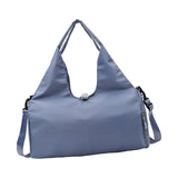 Maxbell Portable Women Gym Bag Sports Duffel Bag Luggage Bag for Outddor Workout Blue