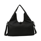Maxbell Portable Women Gym Bag Sports Duffel Bag Luggage Bag for Outddor Workout Black