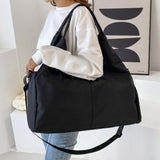 Maxbell Portable Women Gym Bag Sports Duffel Bag Luggage Bag for Outddor Workout Black