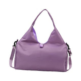 Maxbell Portable Women Gym Bag Sports Duffel Bag Luggage Bag for Outddor Workout Purple