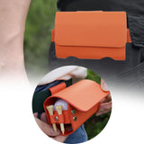 Maxbell Portable Golf Ball Storage Bag Pouch Belt Waist Bag Organizer Unisex Holder Orange