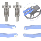 Maxbell 2Pcs Bicycle Pin Wrench Screw Repair Tools for Hub Cap Bottom Bracket Fork