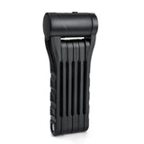 Maxbell Folding Cycling Lock Key Lock Devices Safety Lock Portable for Scooter Black