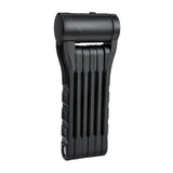 Maxbell Folding Cycling Lock Key Lock Devices Safety Lock Portable for Scooter Black