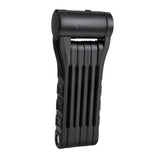 Maxbell Folding Cycling Lock Key Lock Devices Safety Lock Portable for Scooter Black