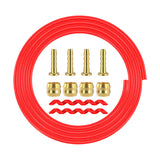 Maxbell MTB Bike Hydraulic Disc Brake Hose Kit Repair Tools Oil Tube Pipe Universal BH59 Red