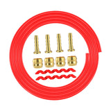 Maxbell MTB Bike Hydraulic Disc Brake Hose Kit Repair Tools Oil Tube Pipe Universal BH59 Red