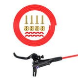 Maxbell MTB Bike Hydraulic Disc Brake Hose Kit Repair Tools Oil Tube Pipe Universal BH59 Red