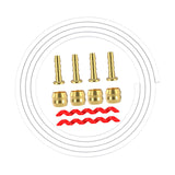 Maxbell MTB Bike Hydraulic Disc Brake Hose Kit Repair Tools Oil Tube Pipe Universal BH59 White