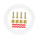 Maxbell MTB Bike Hydraulic Disc Brake Hose Kit Repair Tools Oil Tube Pipe Universal BH59 White