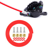 Maxbell MTB Bike Hydraulic Disc Brake Hose Kit Repair Tools Oil Tube Pipe Universal BH90 Red