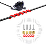 Maxbell MTB Bike Hydraulic Disc Brake Hose Kit Repair Tools Oil Tube Pipe Universal BH90 White