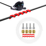 Maxbell MTB Bike Hydraulic Disc Brake Hose Kit Cycling Repairing Tools Universal White
