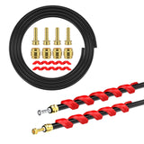 Maxbell MTB Bike Hydraulic Disc Brake Hose Kit Bicycle Brake Hose for Magura Black