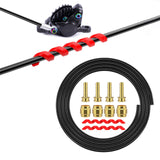 Maxbell MTB Bike Hydraulic Disc Brake Hose Kit Bicycle Brake Hose for Magura Black