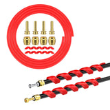 Maxbell MTB Bike Hydraulic Disc Brake Hose Kit Bicycle Brake Hose for Magura Red