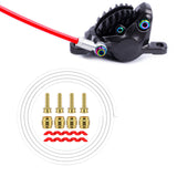 Maxbell MTB Bike Hydraulic Disc Brake Hose Kit Bicycle Brake Hose for Magura White