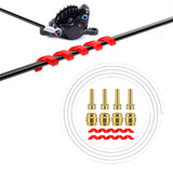 Maxbell MTB Bike Hydraulic Disc Brake Hose Kit Bicycle Brake Hose for Magura White