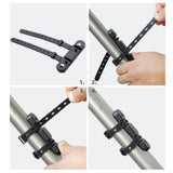 Maxbell Mountain Bike Kettle Mount Adaptor Bicycle Water Bottle Cage Strap Black