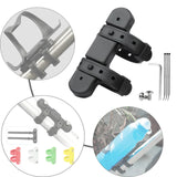 Maxbell Mountain Bike Kettle Mount Adaptor Bicycle Water Bottle Cage Strap Black