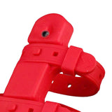 Maxbell Mountain Bike Kettle Mount Adaptor Bicycle Water Bottle Cage Strap Red