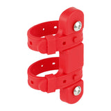 Maxbell Mountain Bike Kettle Mount Adaptor Bicycle Water Bottle Cage Strap Red