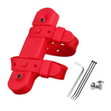 Maxbell Mountain Bike Kettle Mount Adaptor Bicycle Water Bottle Cage Strap Red