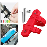 Maxbell Mountain Bike Kettle Mount Adaptor Bicycle Water Bottle Cage Strap Red