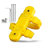 Maxbell Mountain Bike Kettle Mount Adaptor Bicycle Water Bottle Cage Strap Yellow
