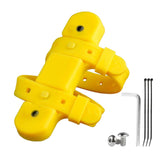 Maxbell Mountain Bike Kettle Mount Adaptor Bicycle Water Bottle Cage Strap Yellow