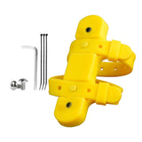 Maxbell Mountain Bike Kettle Mount Adaptor Bicycle Water Bottle Cage Strap Yellow