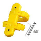 Maxbell Mountain Bike Kettle Mount Adaptor Bicycle Water Bottle Cage Strap Yellow